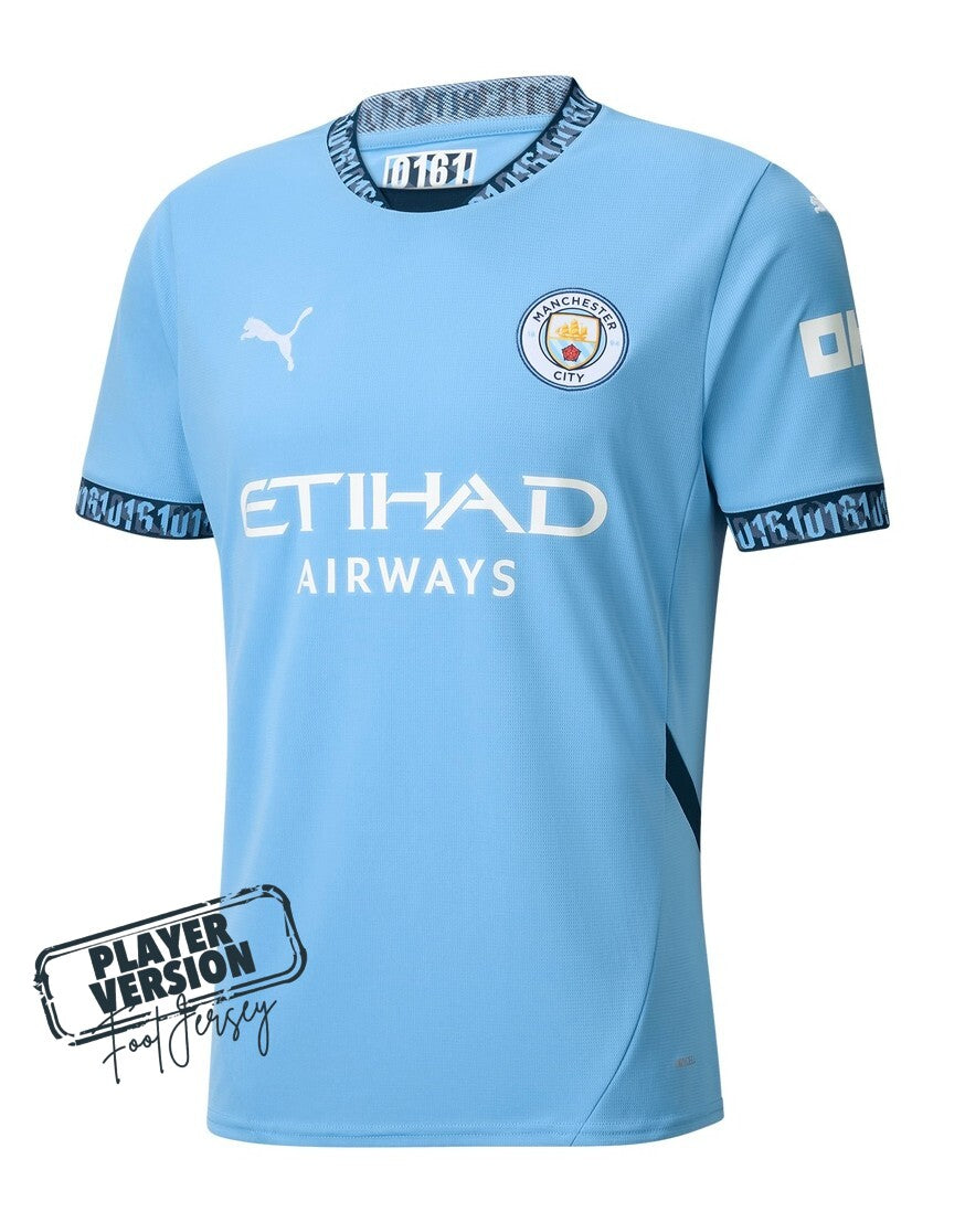 Manchester City Jugador Camiseta Titular 2024/2025