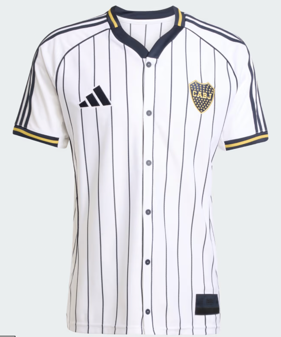 Boca Juniors 25/26 Camiseta - Versión Baseball