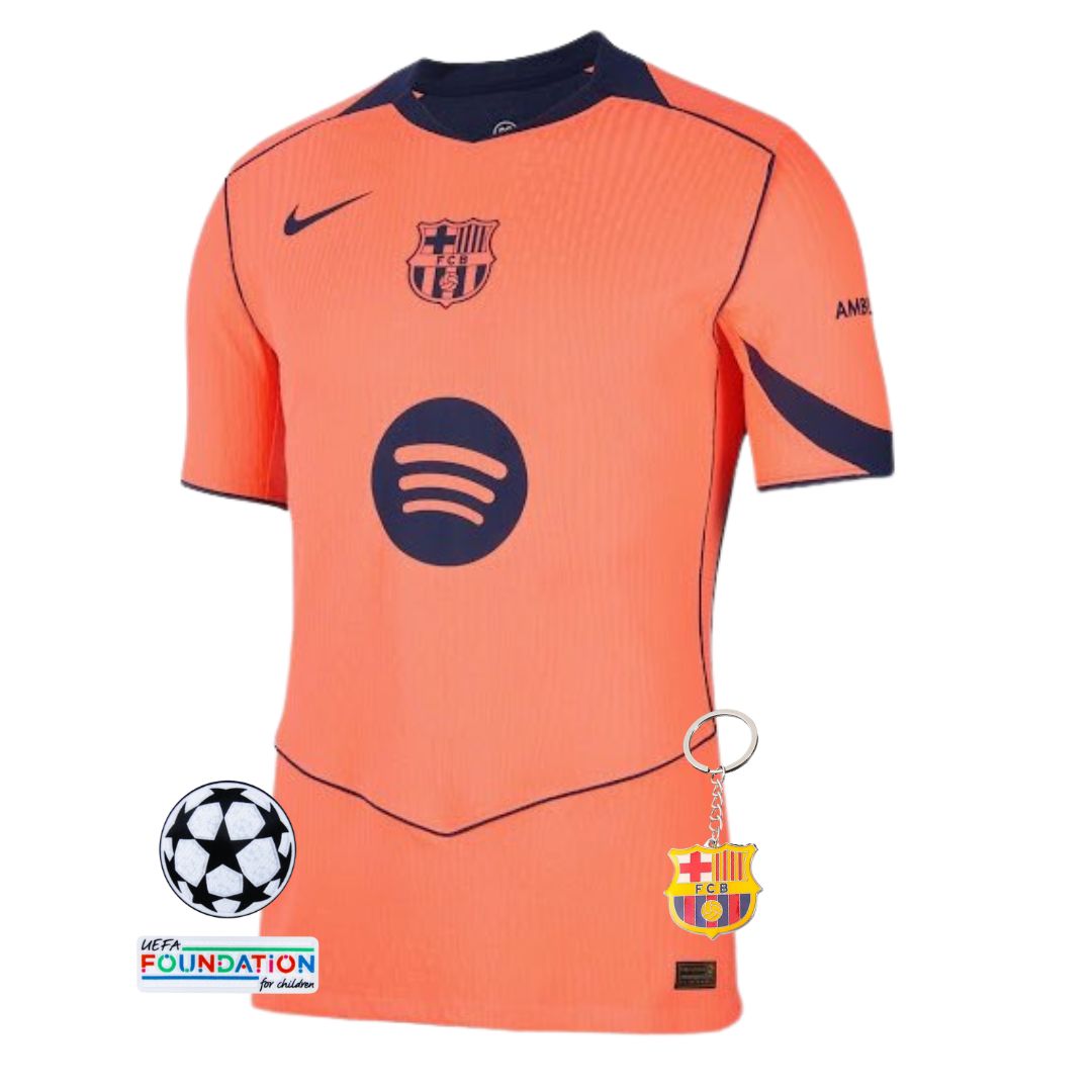 Barcelona 2025 III Local Camiseta - Versión Aficionado