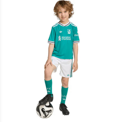 Infantiles Liverpool Conjunto 2025/26 - Green