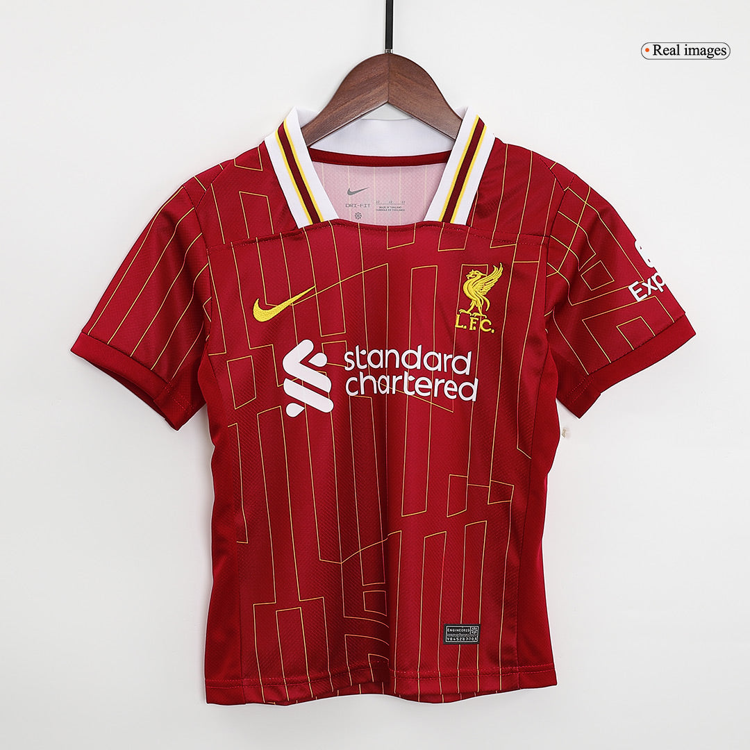 Kids Liverpool Titular Kit 2024/2025 - Red