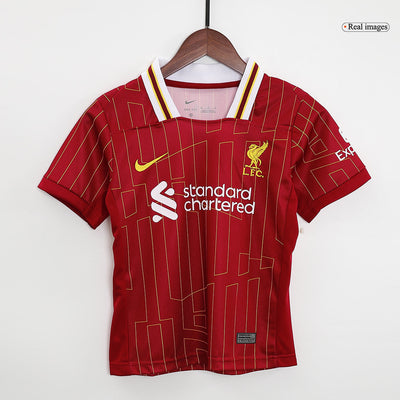 Kids Liverpool Titular Kit 2024/2025 - Red