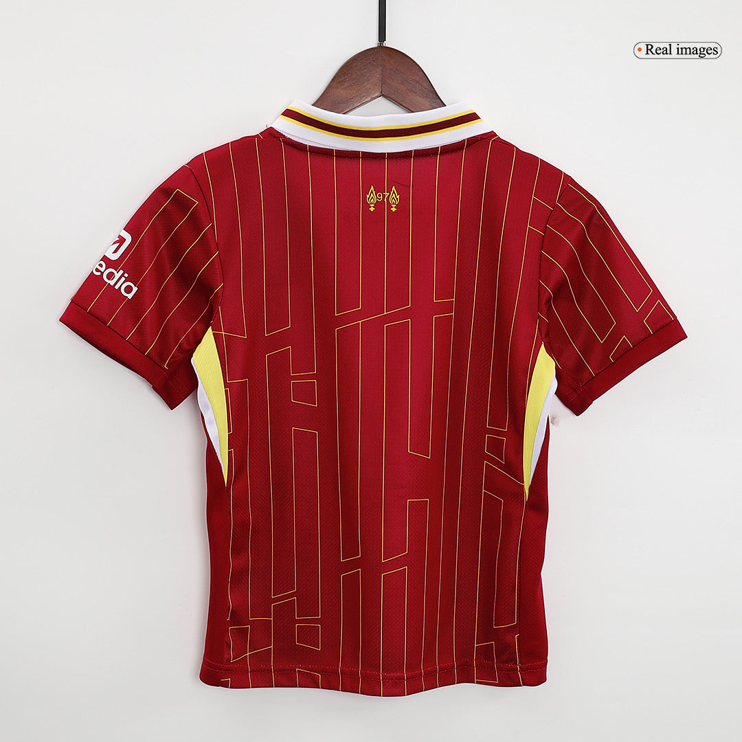 Kids Liverpool Titular Kit 2024/2025 - Red