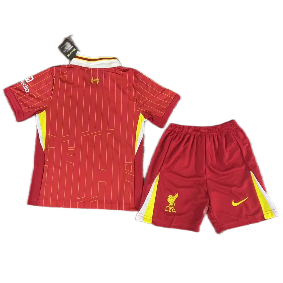 Kids Liverpool Titular Kit 2024/2025 - Red