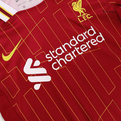 Kids Liverpool Titular Kit 2024/2025 - Red