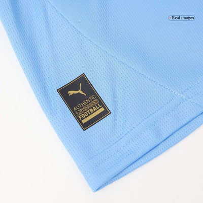 Kids Manchester City Titular Kit 2024/2025 - White Blue