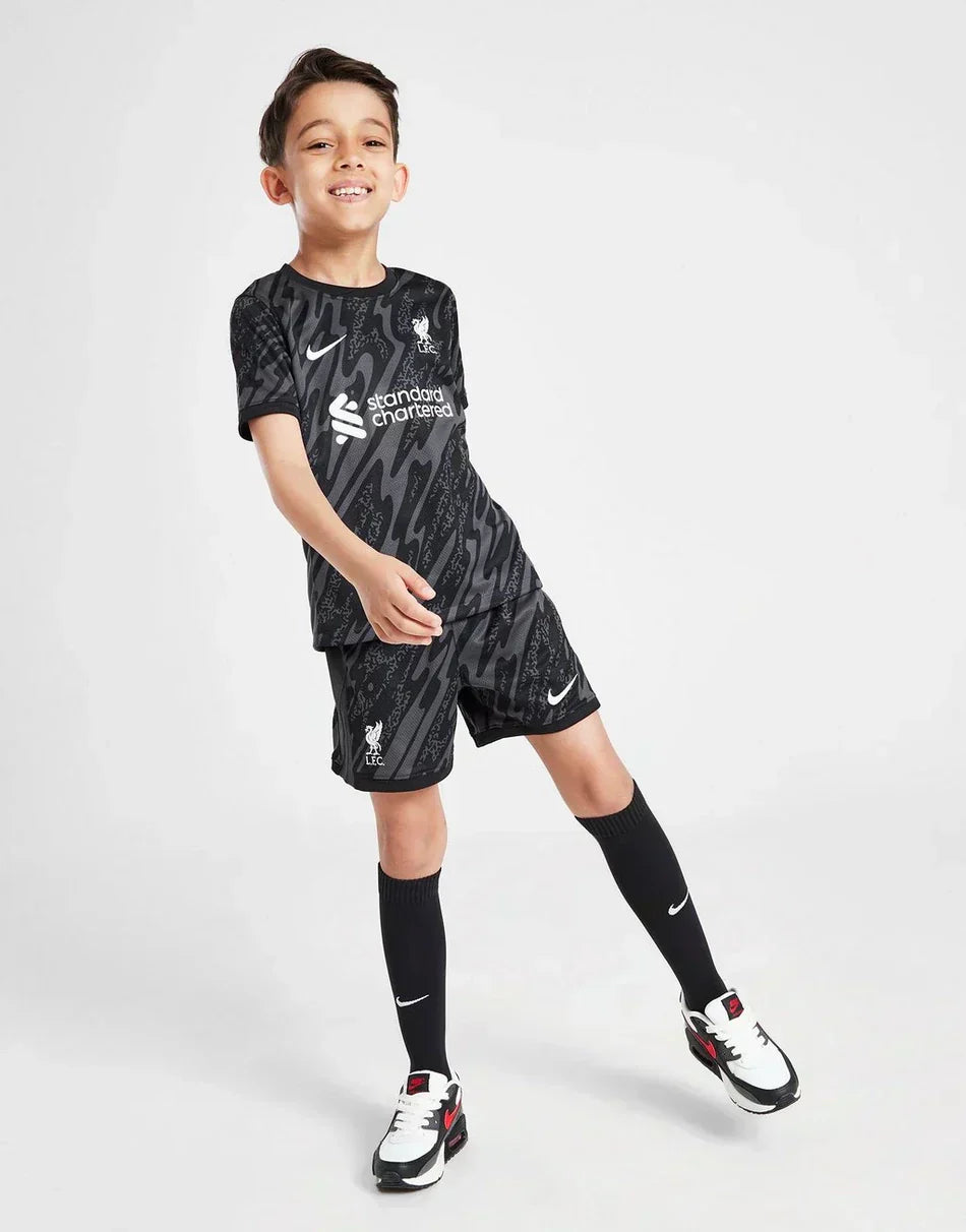 Kids Liverpool GoalKeeper Titular Kit 2024/2025