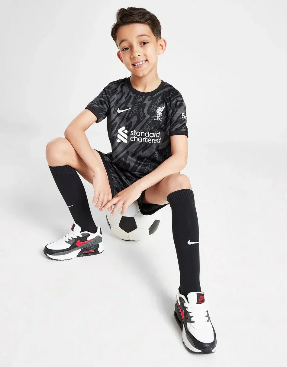 Kids Liverpool GoalKeeper Titular Kit 2024/2025