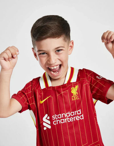 Kids Liverpool Titular Kit 2024/2025 - Red