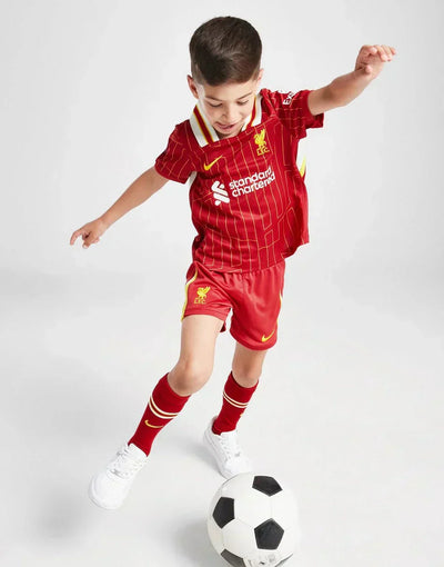 Kids Liverpool Titular Kit 2024/2025 - Red