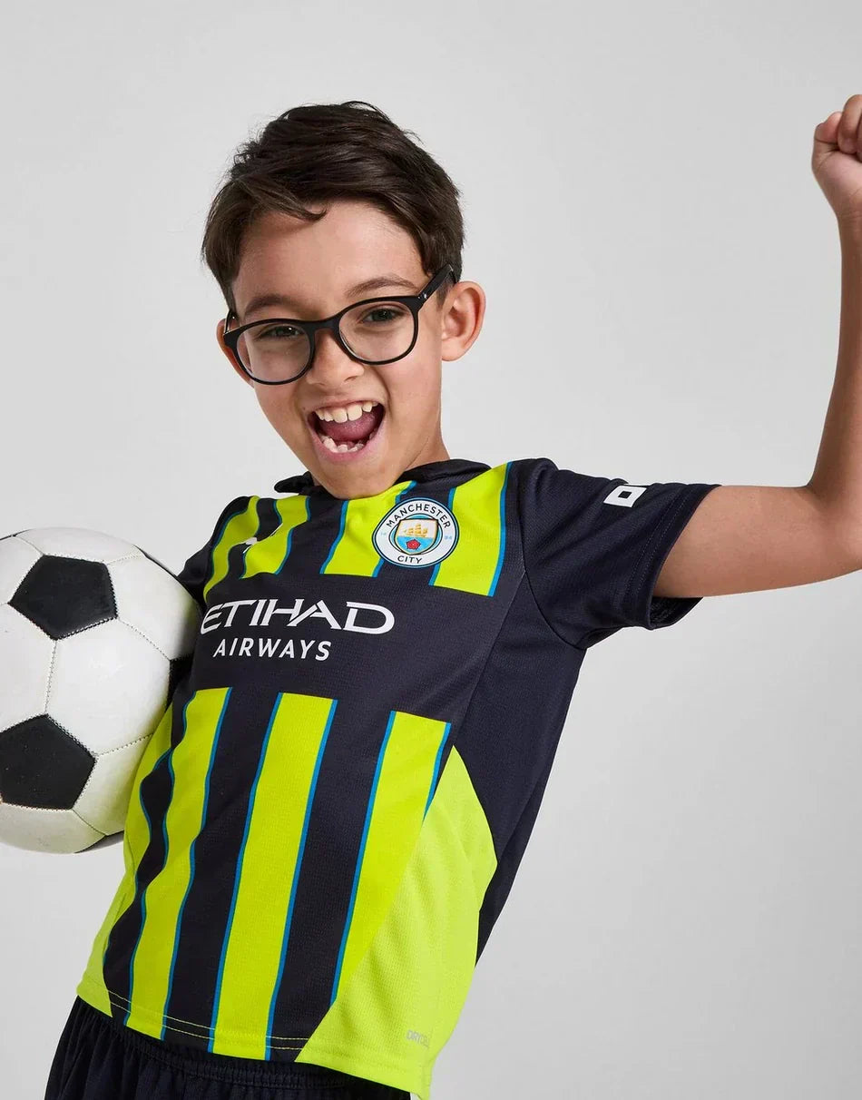 Kids Manchester City Visitante Kit 2024/2025