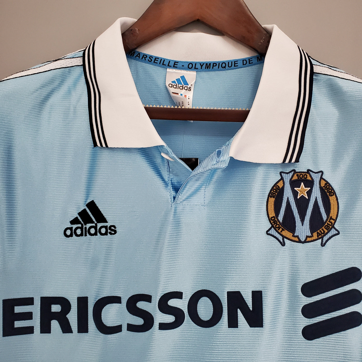 OLYMPIQUE MARSEILLE IIII 98/99 HOMBRE (RETRO) - Vitrine Futebolística