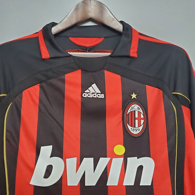 MILAN V 06/07 HOMBRE (RETRO) - Vitrine Futebolística
