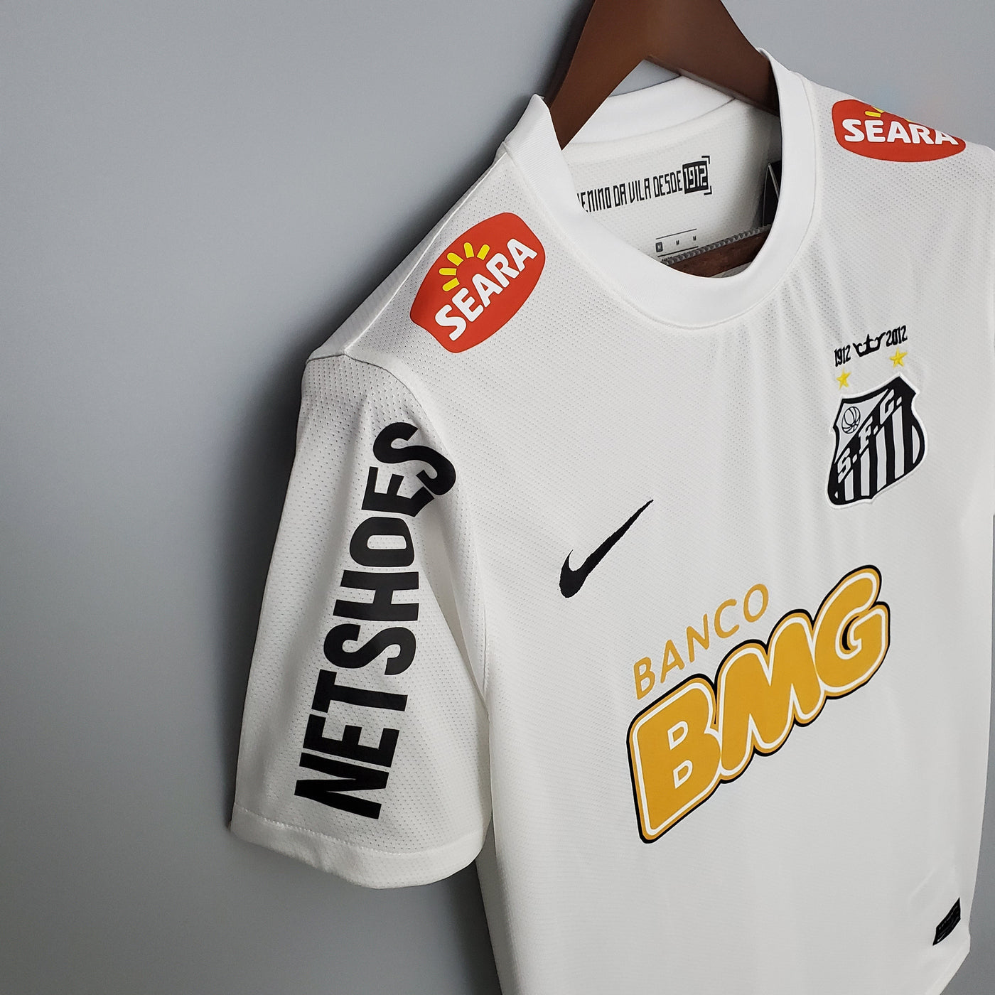CAMISETA SANTOS l 11/12 HOMBRE (RETRO) - Vitrine Futebolística