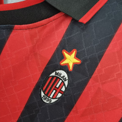 MILAN VIII 95/96 HOMBRE (RETRO) - Vitrine Futebolística