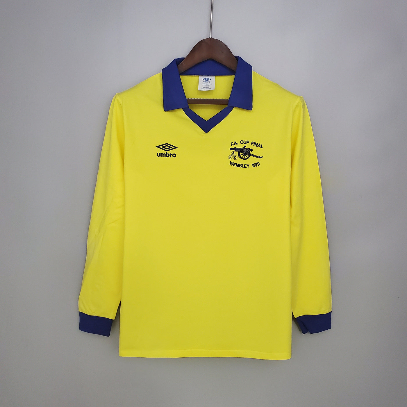 ARSENAL I 71/79 HOMBRE (RETRO) MANGA LARGA - Vitrine Futebolística
