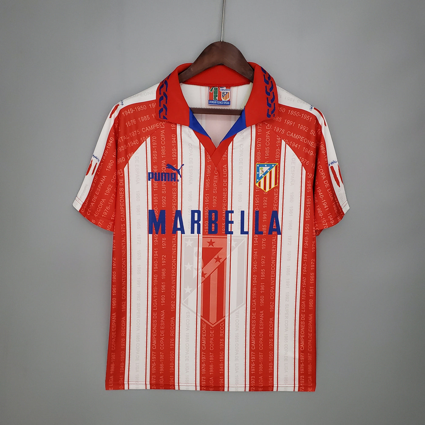 ATLÉTICO DE MADRID I 95/96 HOMBRE (RETRO) - Vitrine Futebolística
