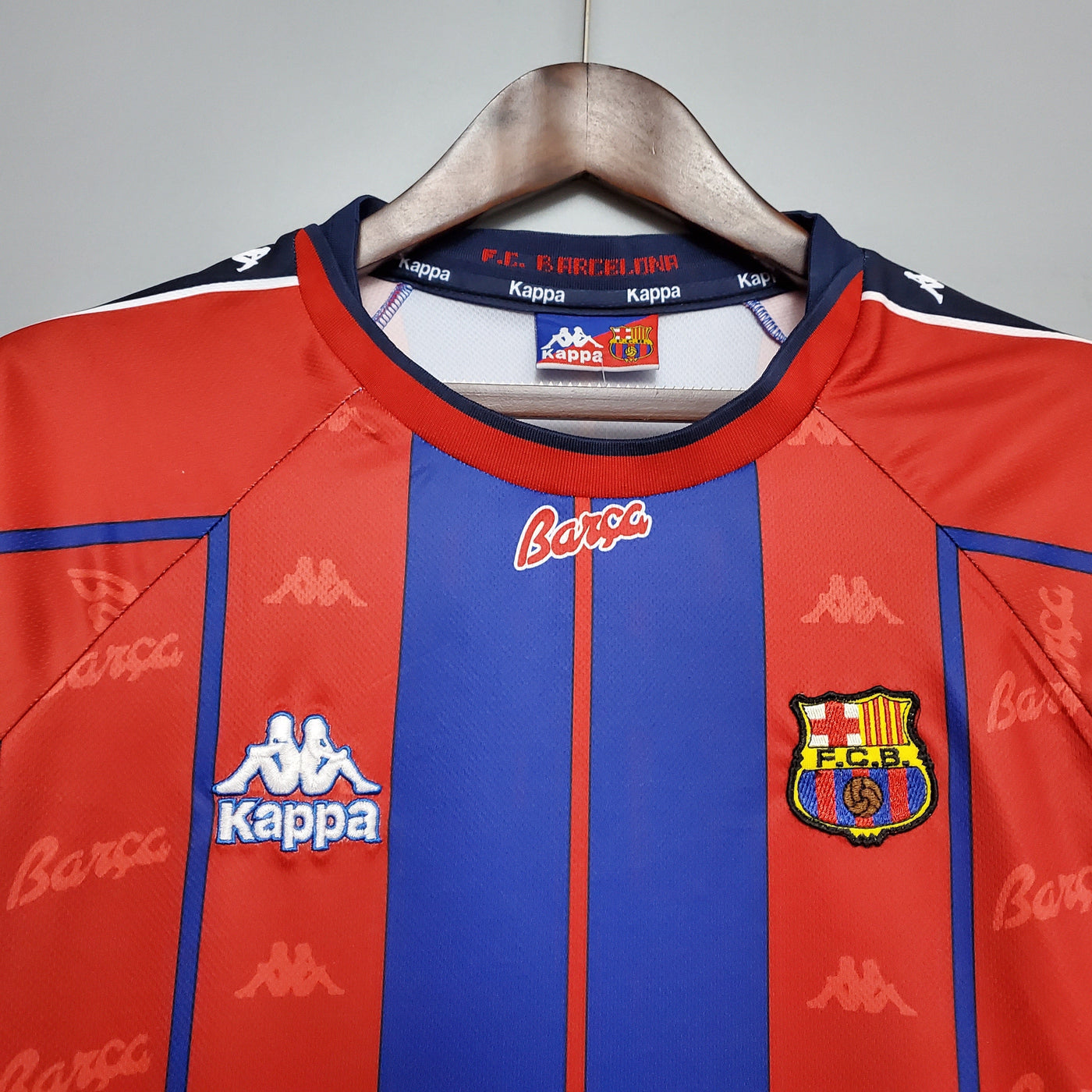 BARCELONA I 97/98 HOMBRE (RETRO) - Vitrine Futebolística