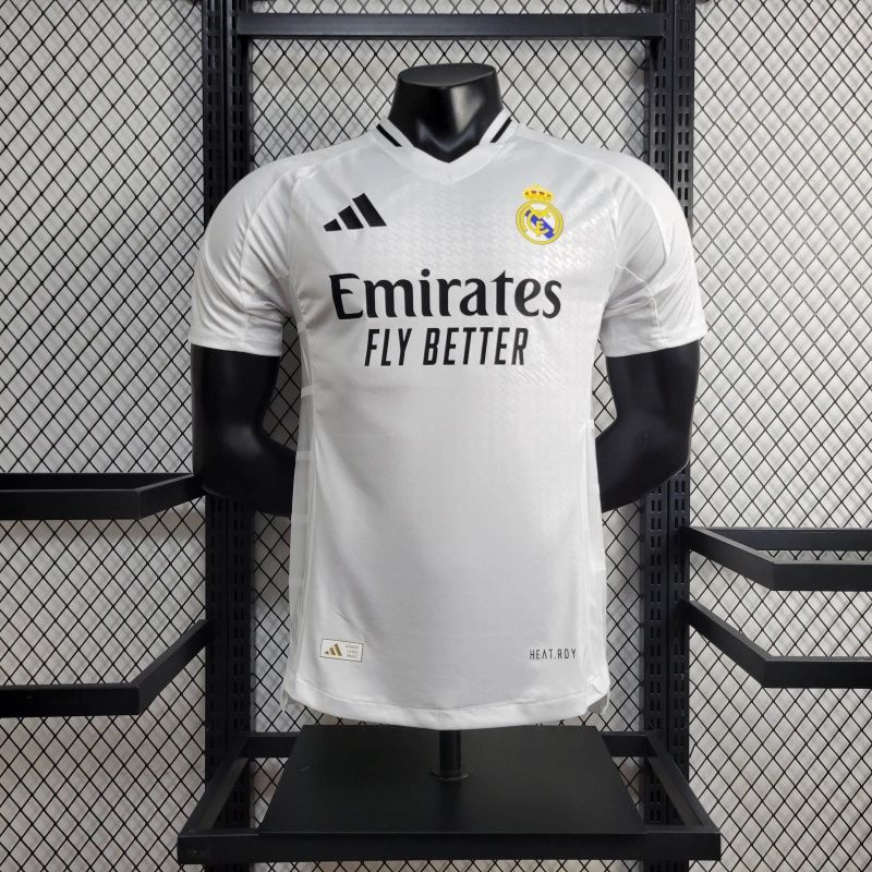 CAMISETA REAL MADRID I 24/25 HOMBRE (VERSIÓN JUGADOR) - Vitrine Futebolística