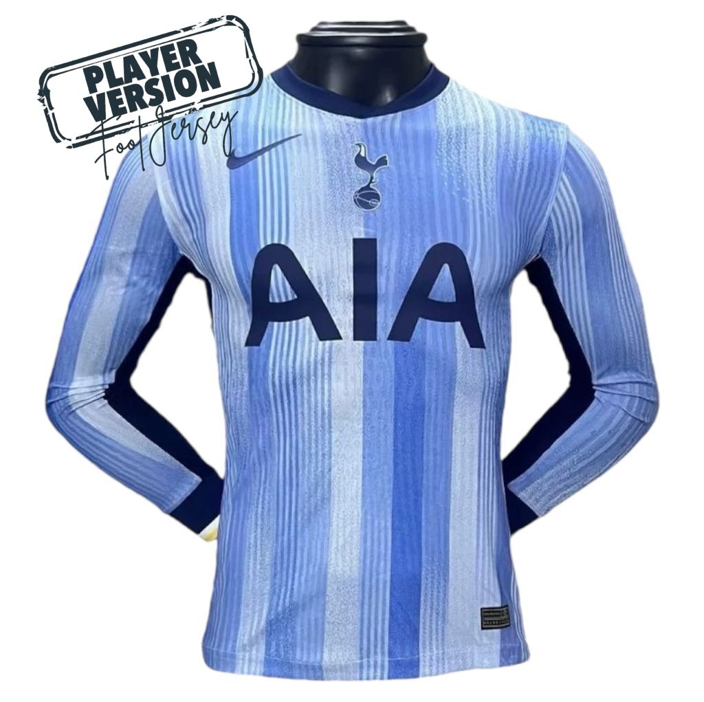 Tottenham Hotspur Jugador Visitante Camiseta 2024/2025 Long Sleeve