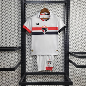 CAMISETA SÃO PAULO I 24/25 CONJUNTO INFANTIL - Vitrine Futebolística