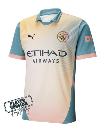 Manchester City Jugador Camiseta Fourth "Definitely City" 2024/2025