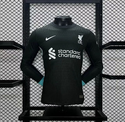 Liverpool Jugador Visitante Camiseta 2024/2025 Long Sleeve