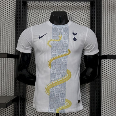 Tottenham Hotspur Jugador Camiseta 2025 - White Gold Snake