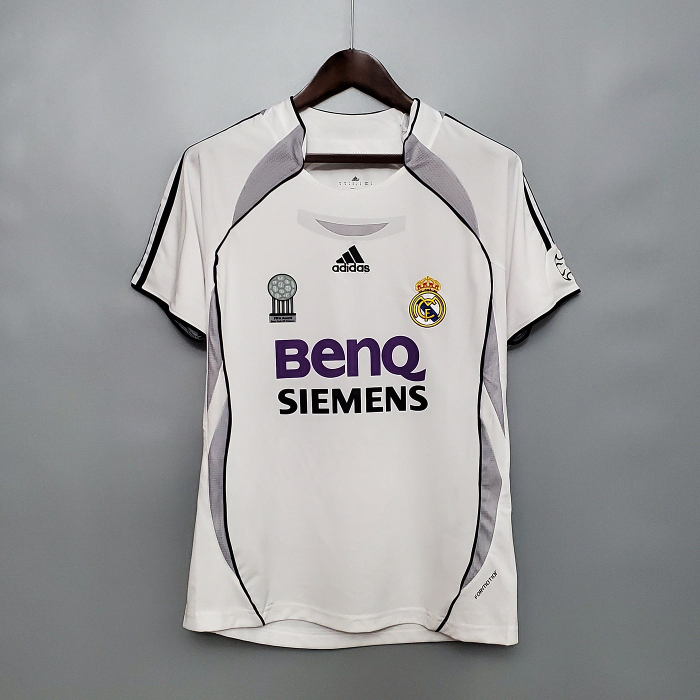 CAMISETA REAL MADRID I 06/07 HOMBRE (RETRO) - Vitrine Futebolística