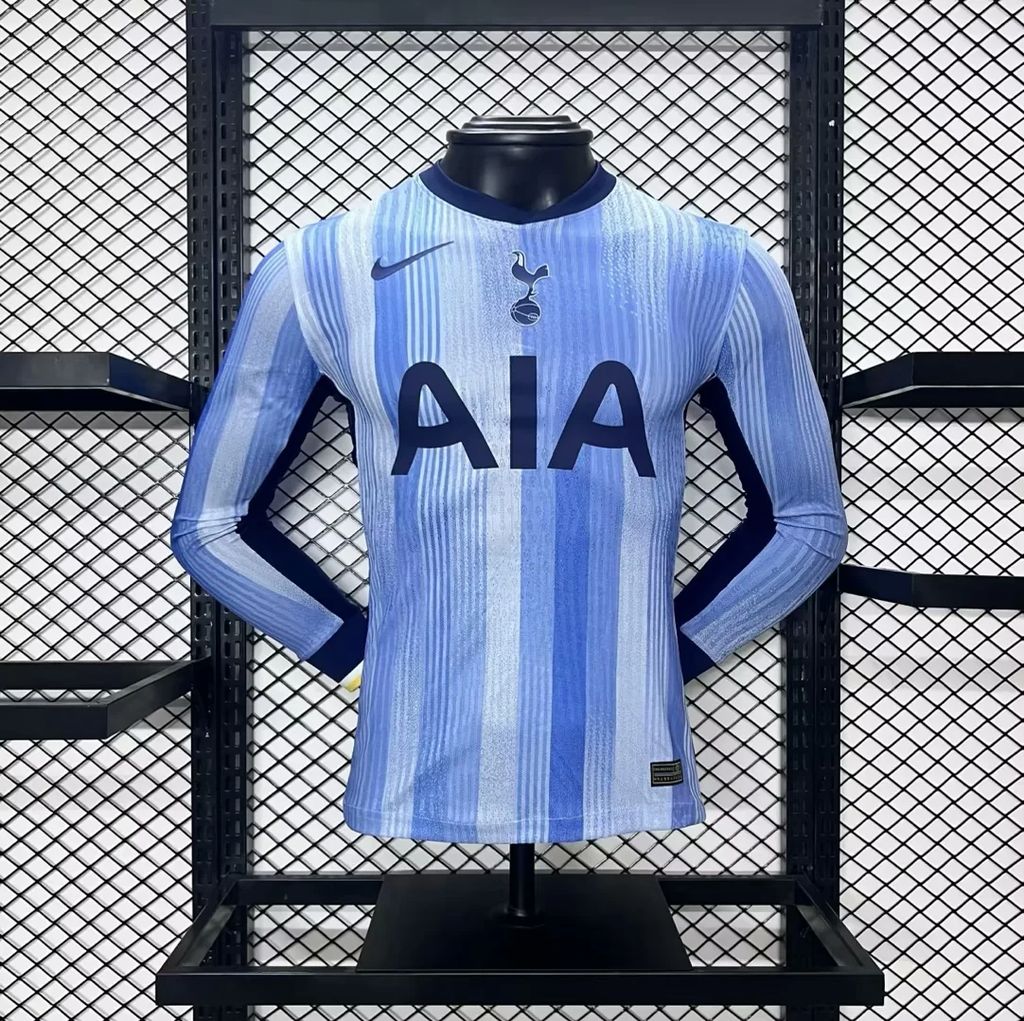 Tottenham Hotspur Jugador Visitante Camiseta 2024/2025 Long Sleeve