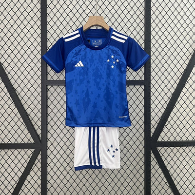 Kids Cruzeiro Titular Kit 2024/2025
