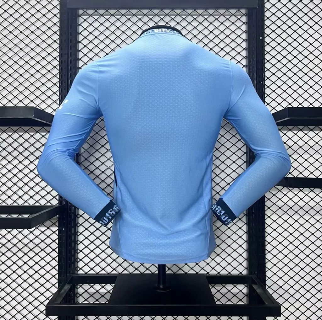Manchester City Jugador Titular Camiseta 2024/2025 Long Sleeve