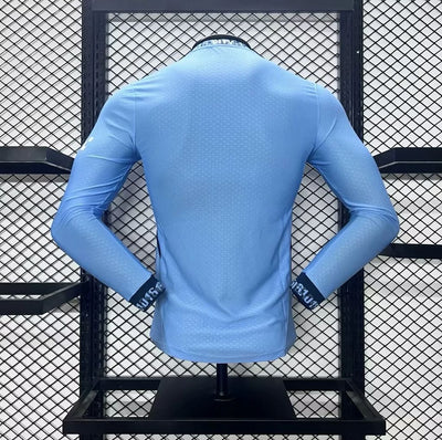 Manchester City Jugador Titular Camiseta 2024/2025 Long Sleeve