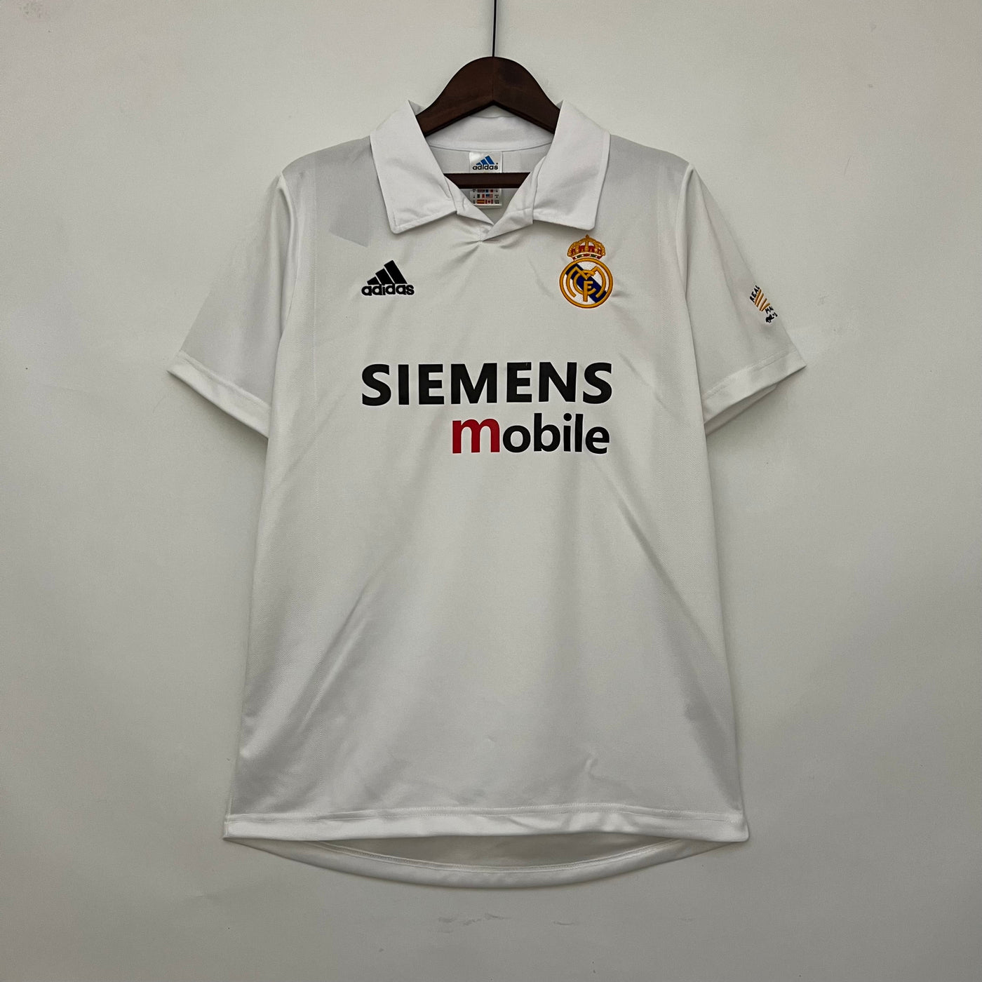 CAMISETA REAL MADRID I 02/03 HOMBRE (RETRO) - Vitrine Futebolística
