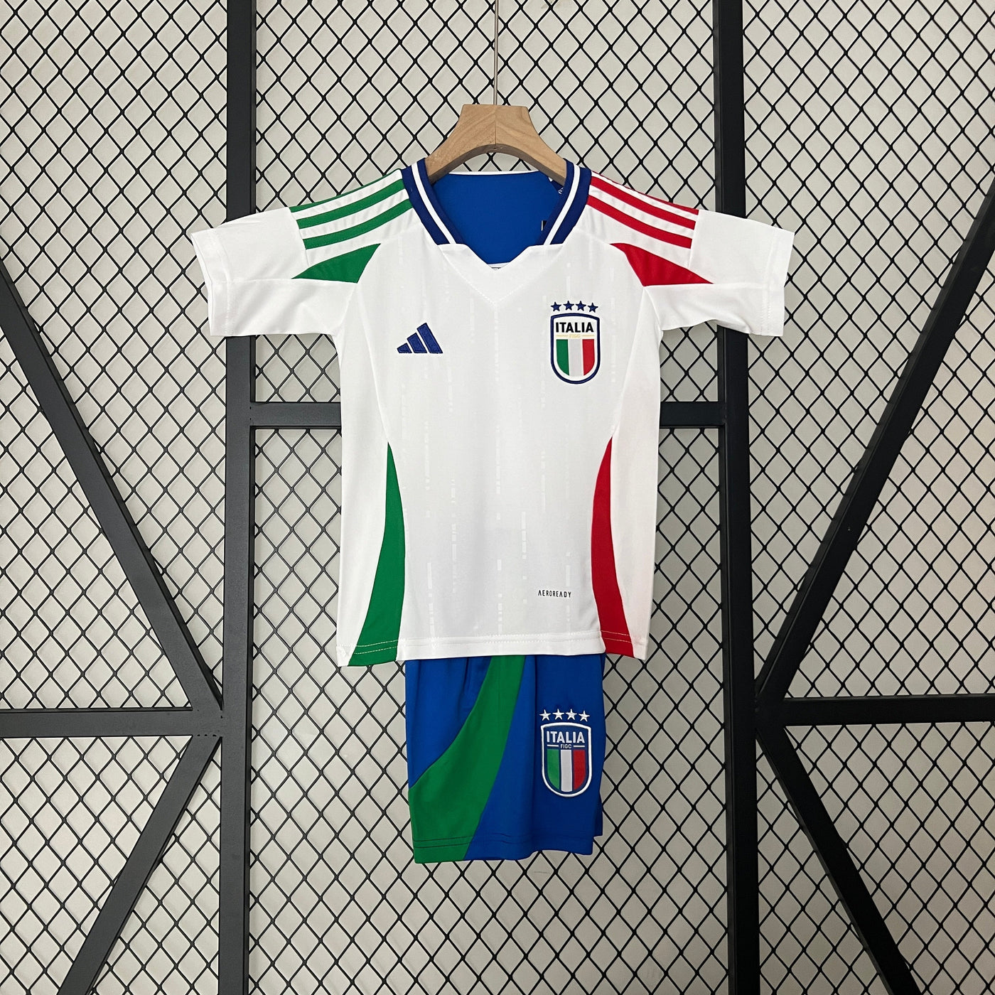 CAMISETA ITALIA III EURO 2024 CONJUNTO INFANTIL - Vitrine Futebolística