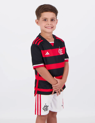 Kids Flamengo Titular Kit 2024/2025