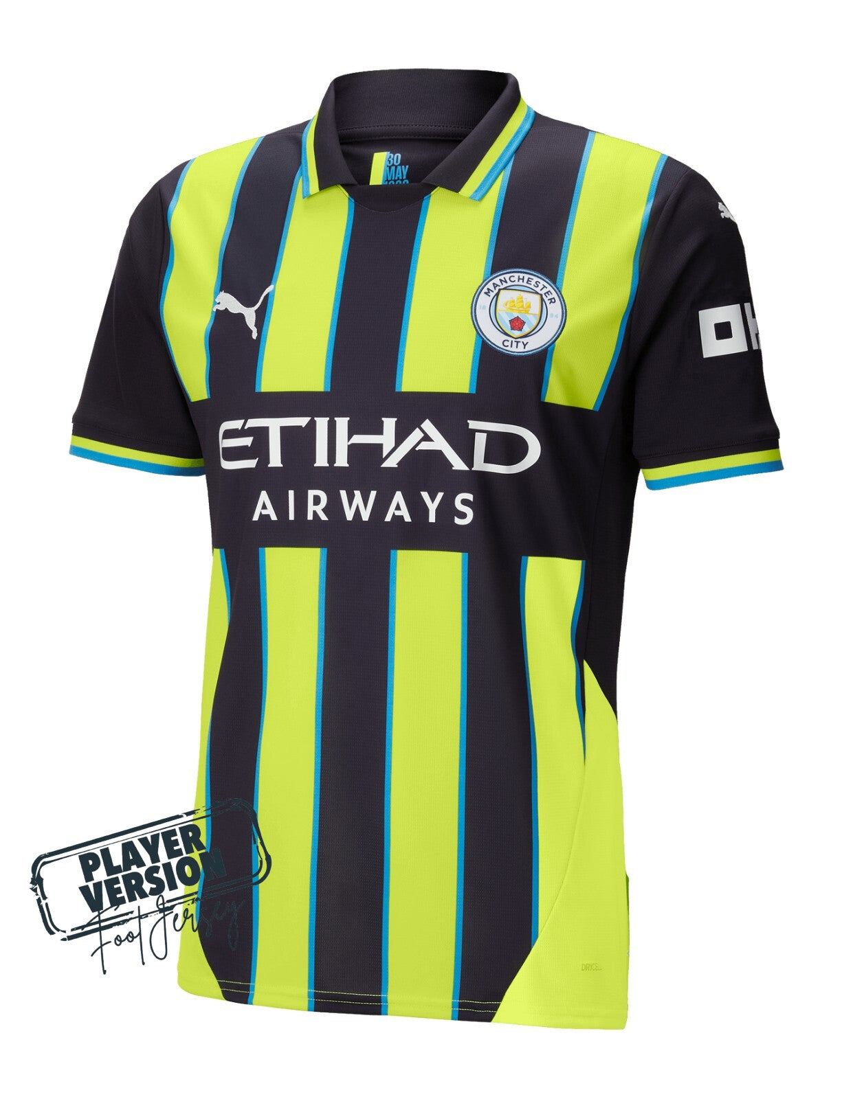 Manchester City Jugador Camiseta Visitante 2024/2025