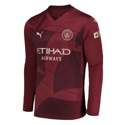 Manchester City Tercera Camiseta 2024/2025 Long Sleeve