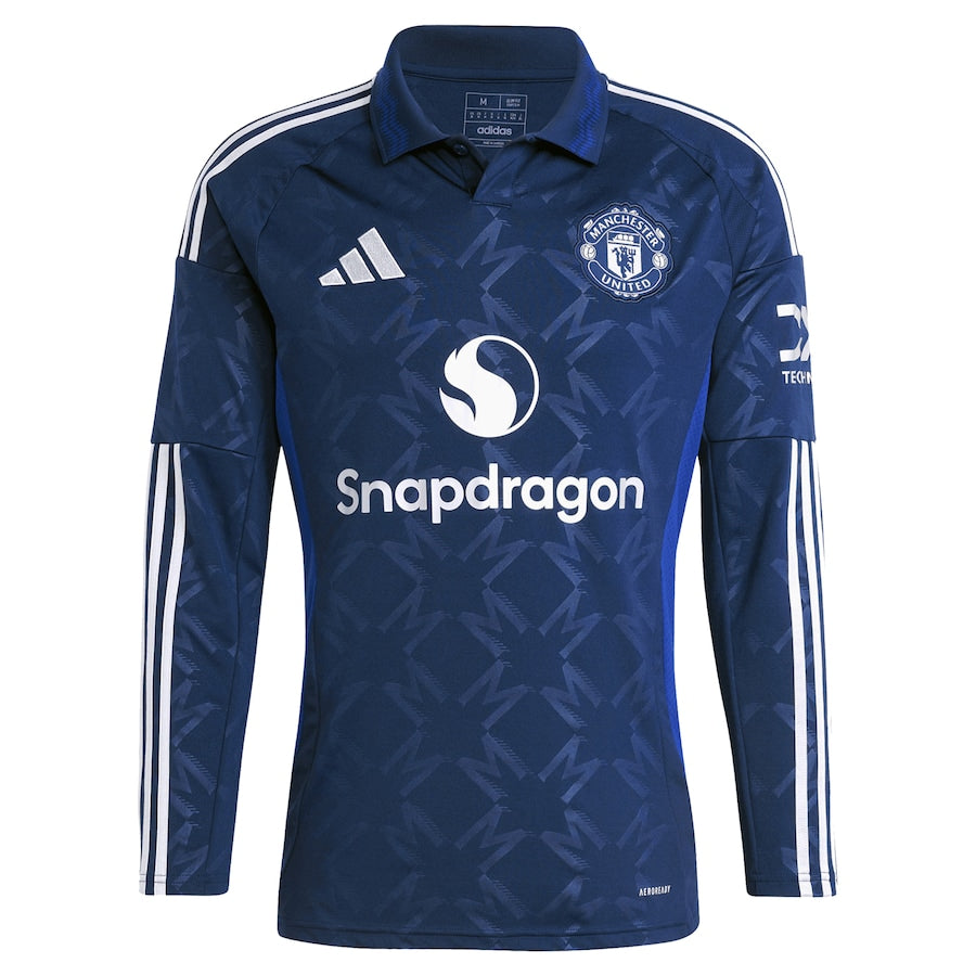 #17 Garnacho Manchester United Visitante Camiseta 2024/2025 Long Sleeve