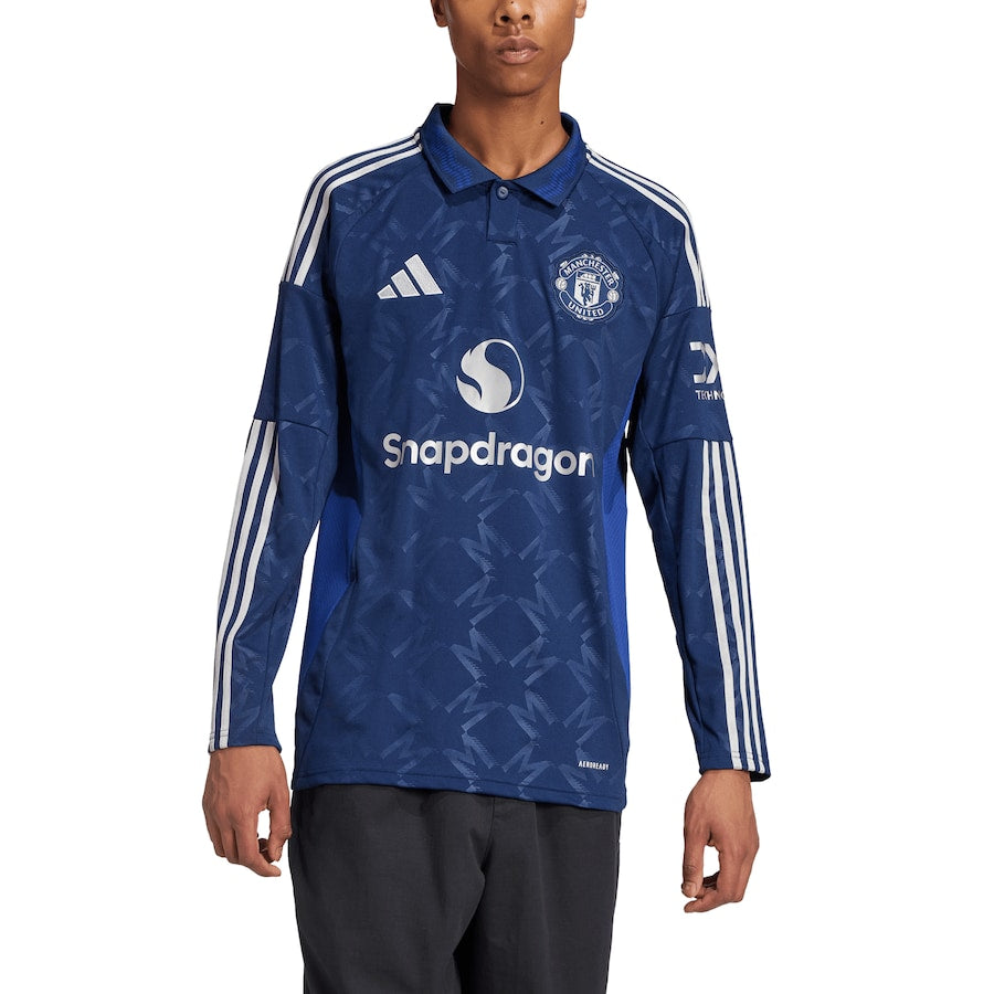 #17 Garnacho Manchester United Visitante Camiseta 2024/2025 Long Sleeve