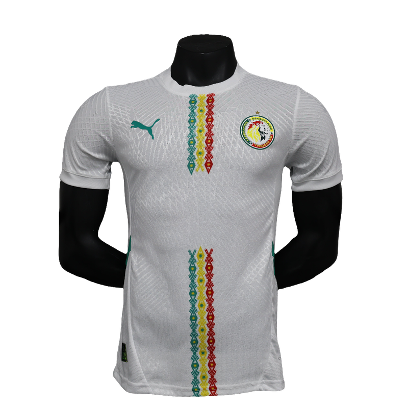 Senegal 25/26 White Camiseta - Jugador Version