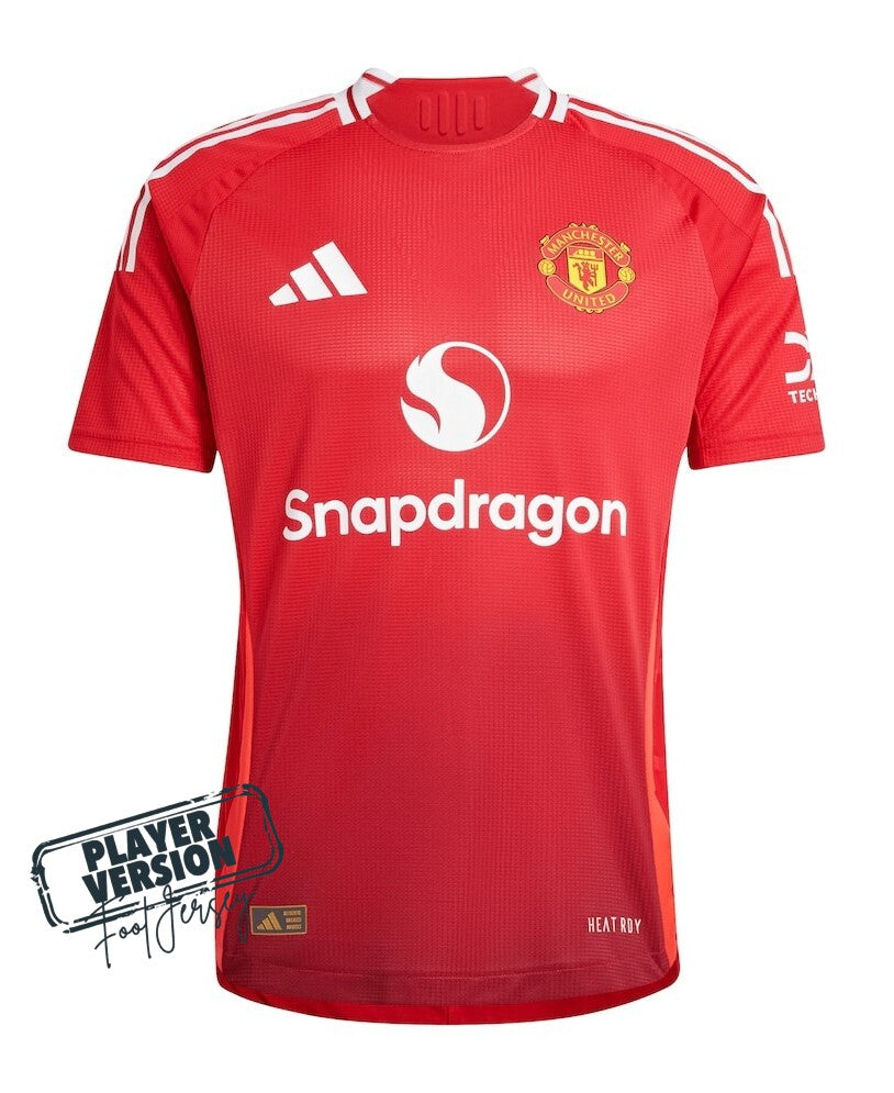 Manchester United Jugador Camiseta Titular 2024/2025