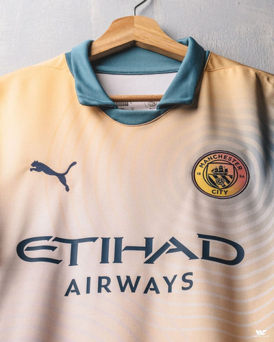 #17 De Bruyne Manchester City Fourth "Definitely City" Camiseta 2024/2025